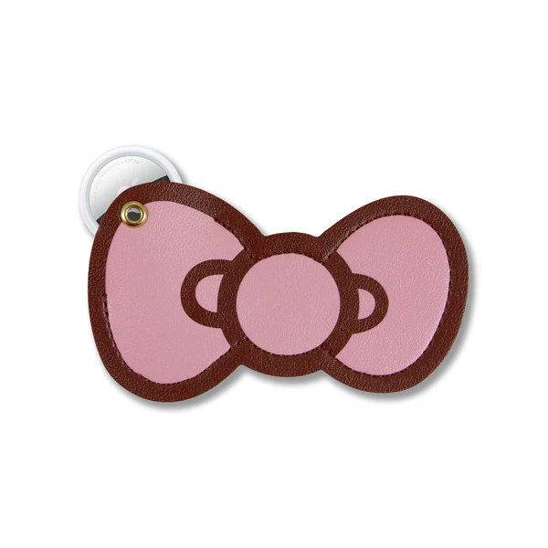 Sonix x Sanrio Hello Kitty Pink Bows AirTag Keychain- Bow - Image 3