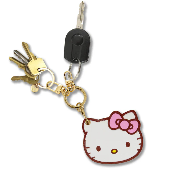 Sonix x Sanrio Hello Kitty Pink Bows AirTag Keychain- Face - Image 2