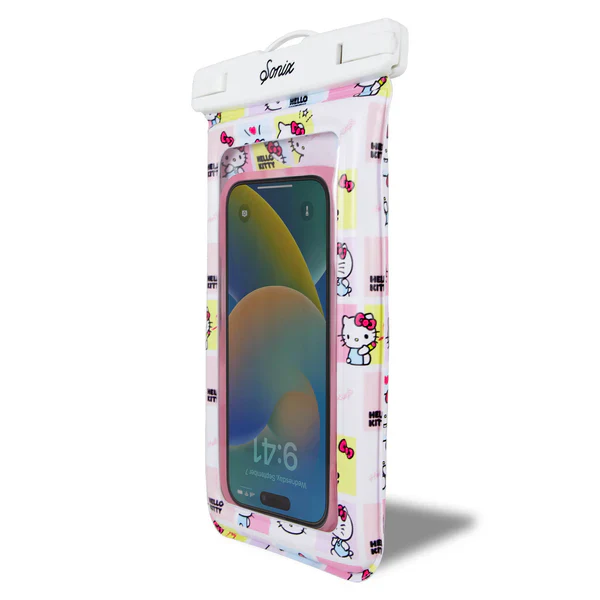Sonix x Sanrio Waterproof Phone Pouch- Hello Kitty Grid - Image 6
