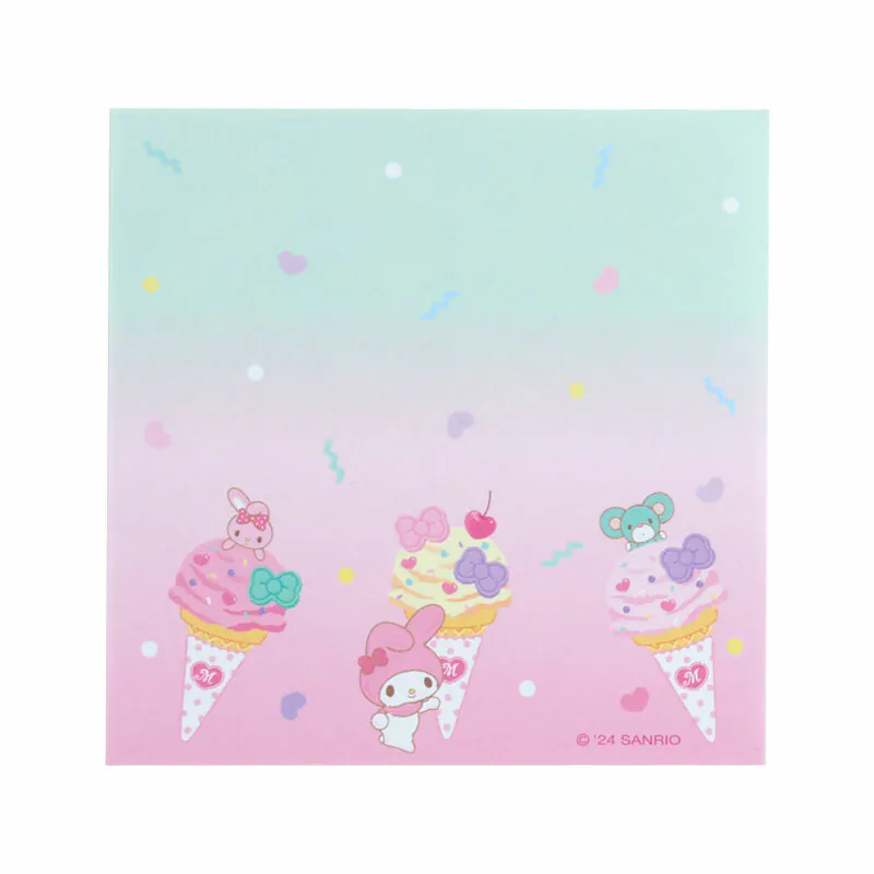 Sanrio Characters Ice Cream Square Memo Pad - Image 11