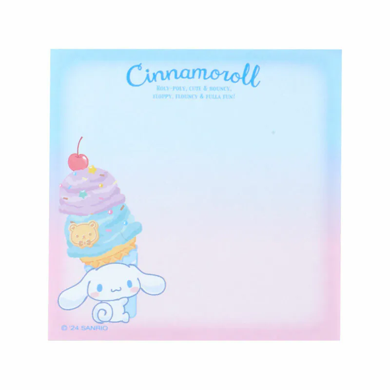 Sanrio Characters Ice Cream Square Memo Pad - Image 14
