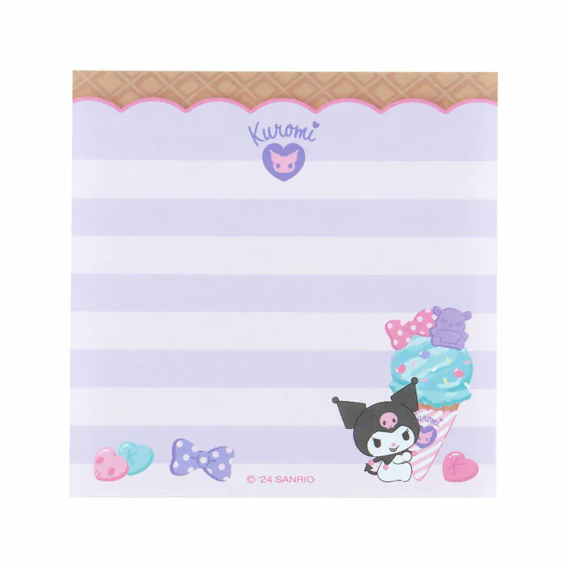 Sanrio Characters Ice Cream Square Memo Pad - Image 20