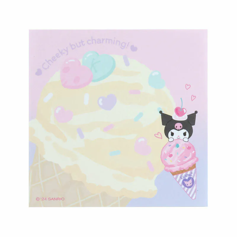Sanrio Characters Ice Cream Square Memo Pad - Image 21