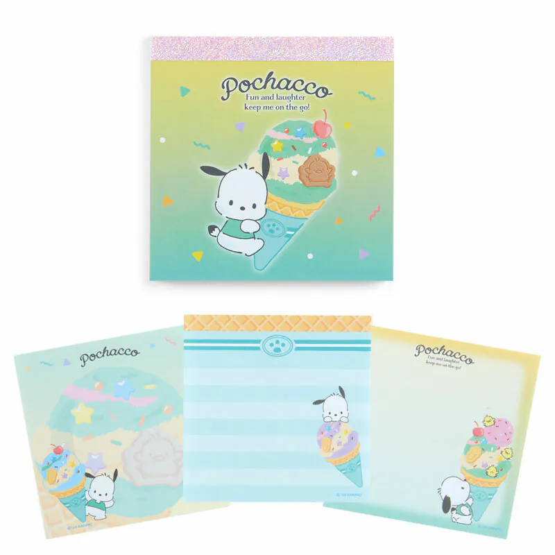 Sanrio Characters Ice Cream Square Memo Pad - Image 22