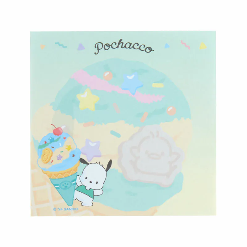 Sanrio Characters Ice Cream Square Memo Pad - Image 24