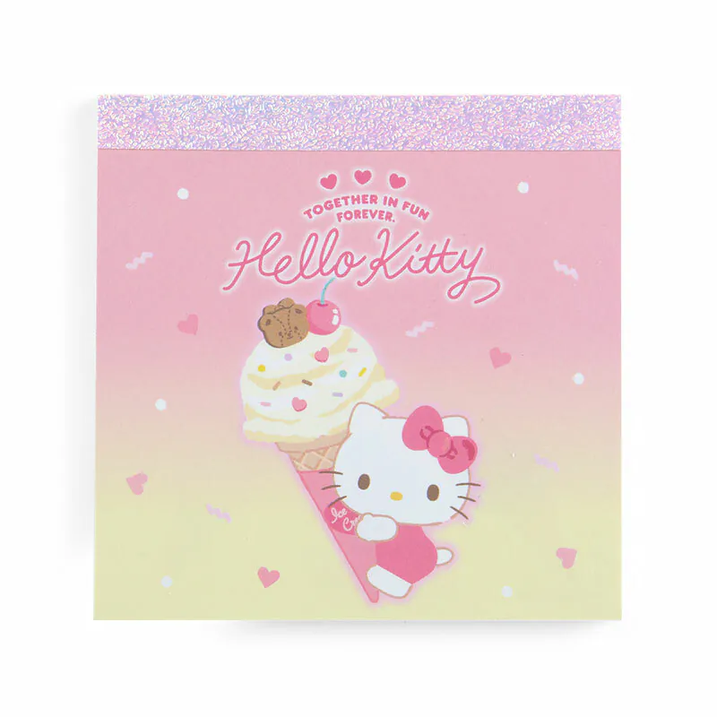 Sanrio Characters Ice Cream Square Memo Pad - Image 3