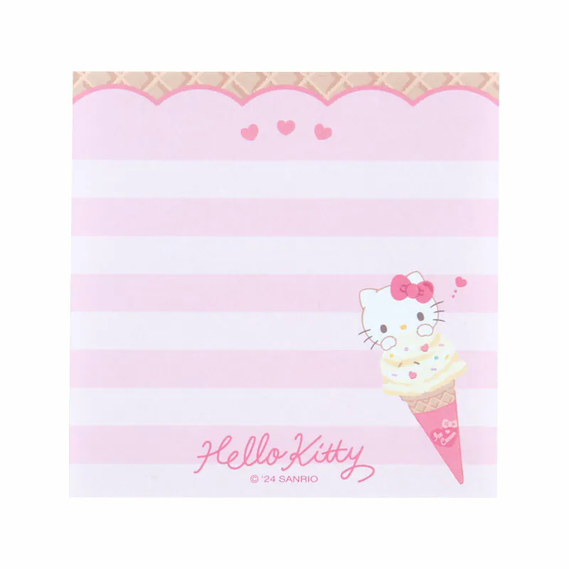 Sanrio Characters Ice Cream Square Memo Pad - Image 5