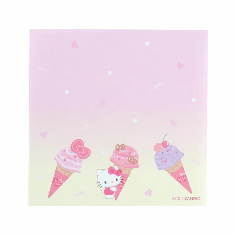 Sanrio Characters Ice Cream Square Memo Pad - Image 6