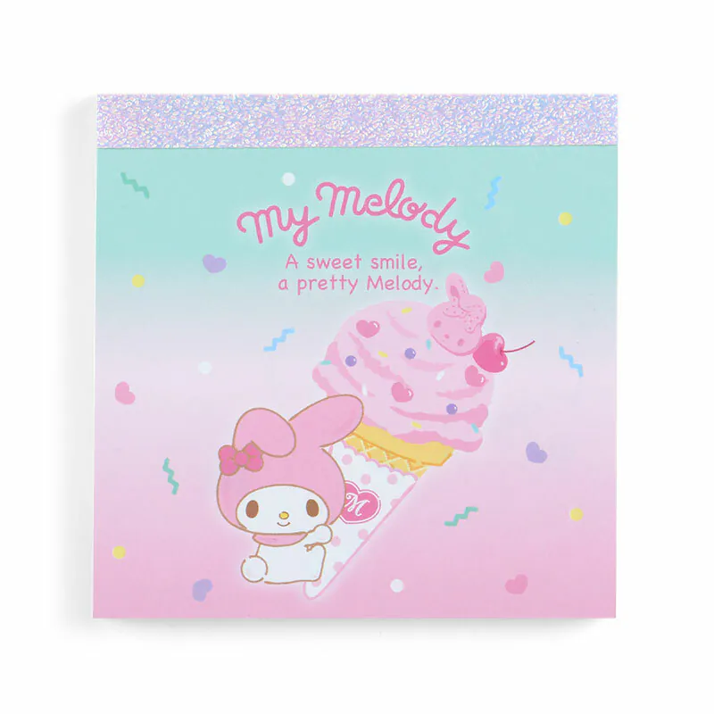 Sanrio Characters Ice Cream Square Memo Pad - Image 8