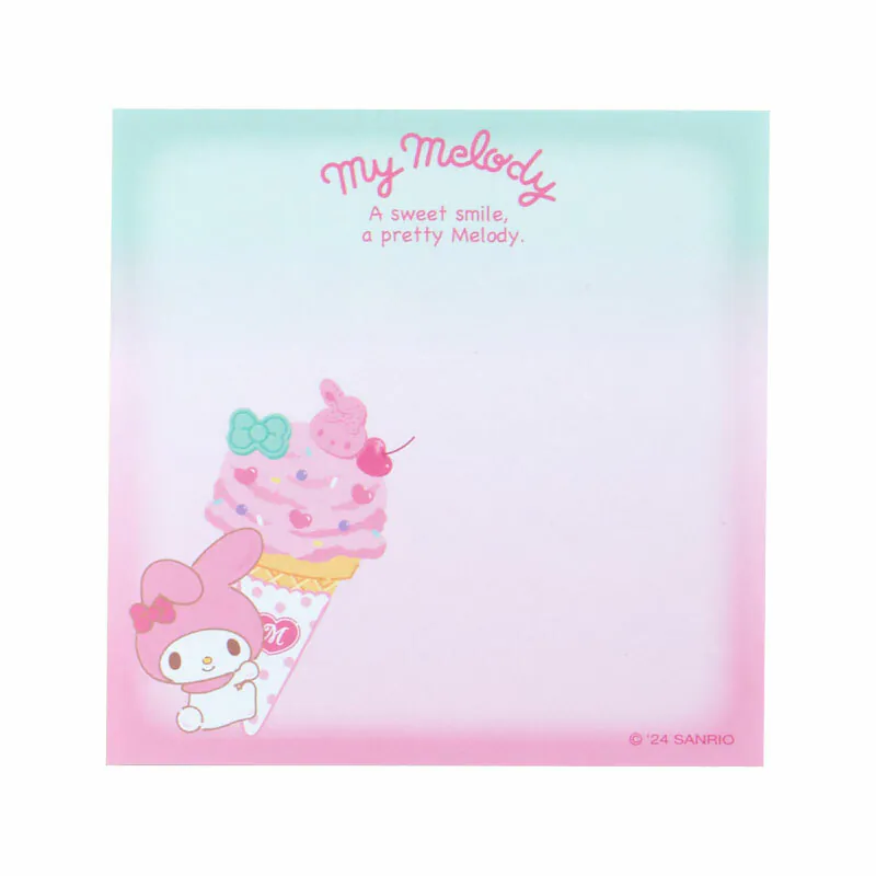 Sanrio Characters Ice Cream Square Memo Pad - Image 9