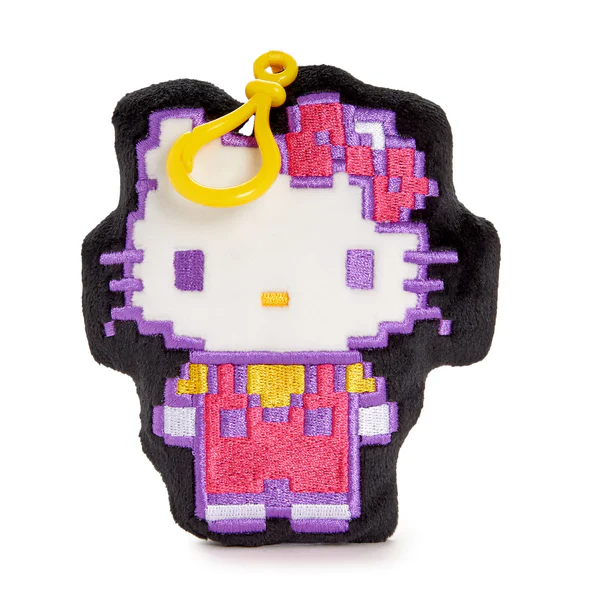 Hello Kitty Retro Pixel Squeezable Mascot Clip On - Image 5