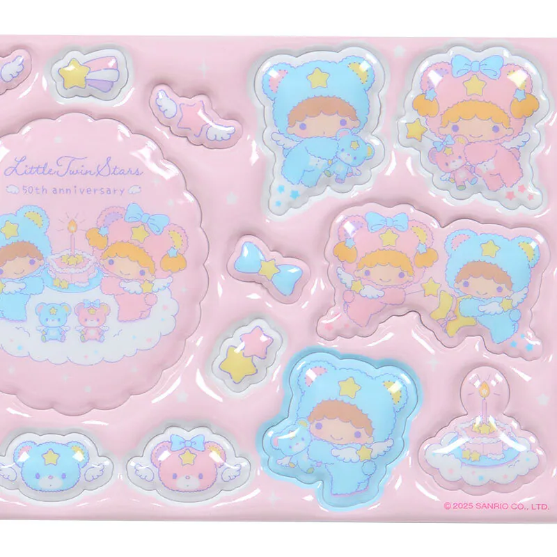 Little Twin Stars 50th Anniversary Stickers - Image 4