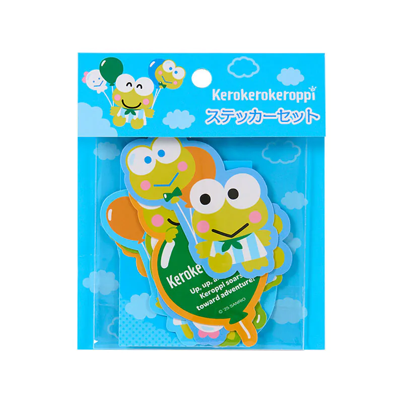 Keroppi Balloon Stickers