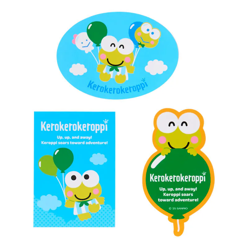 Keroppi Balloon Stickers - Image 3