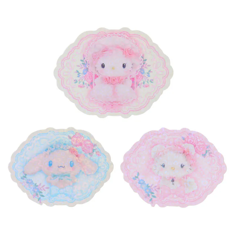 Sanrio Characters Pink Frills & Rose Stickers - Image 3
