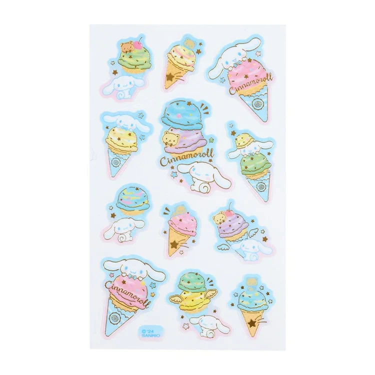 Sanrio Characters Ice Cream Party Sticker Sheet - Image 10