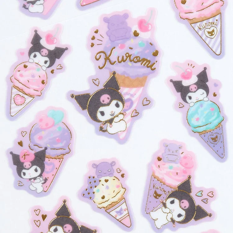 Sanrio Characters Ice Cream Party Sticker Sheet - Image 12