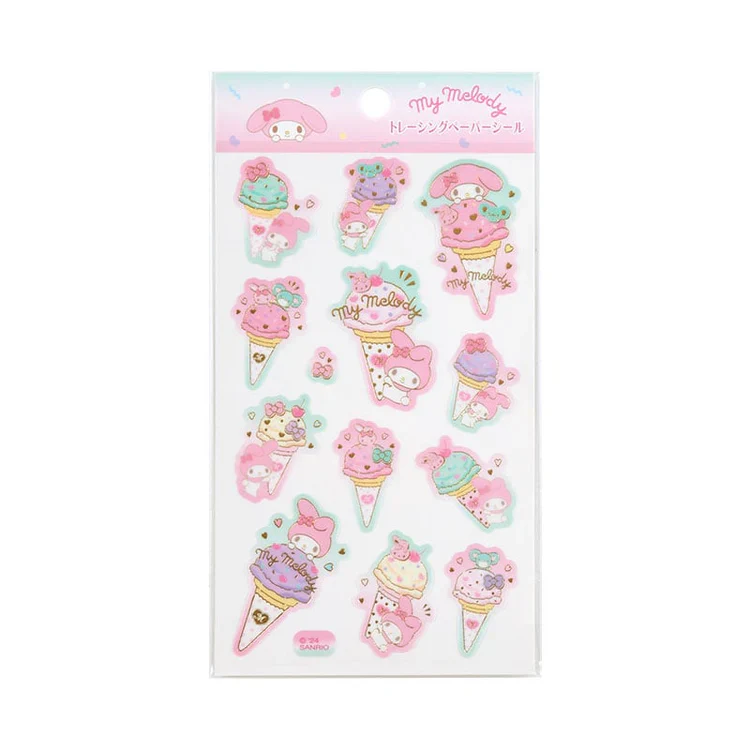 Sanrio Characters Ice Cream Party Sticker Sheet - Image 5