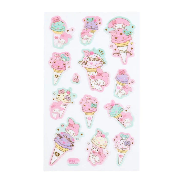 Sanrio Characters Ice Cream Party Sticker Sheet - Image 7