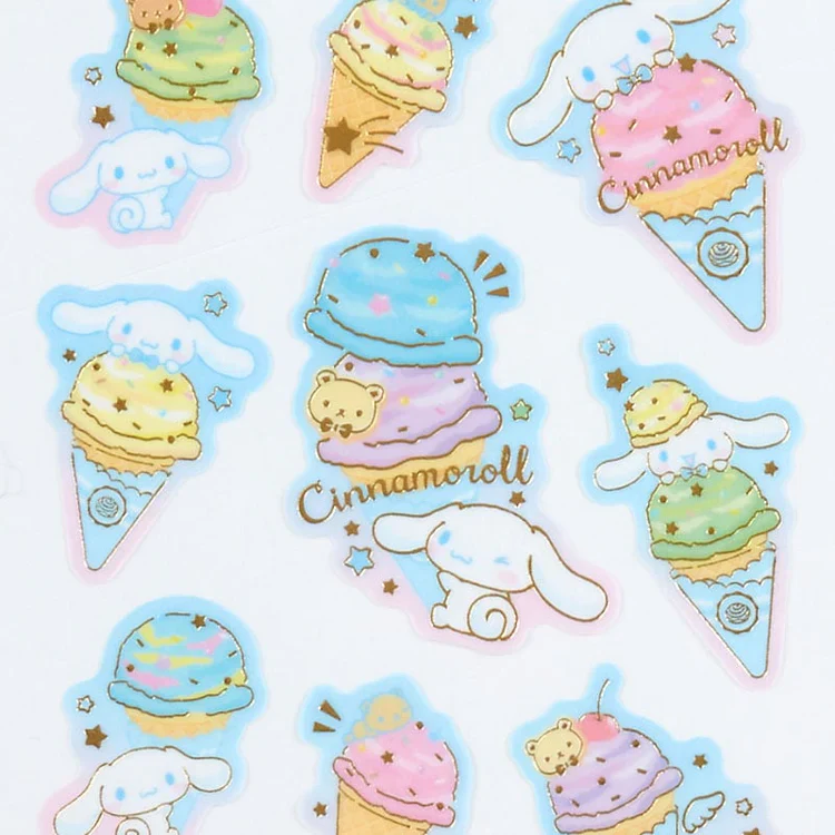 Sanrio Characters Ice Cream Party Sticker Sheet - Image 9