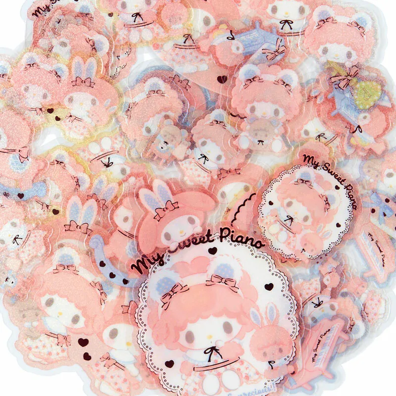 My Melody & My Sweet Piano My Little Treasure 43-pc Mini Sticker Pack - Image 3