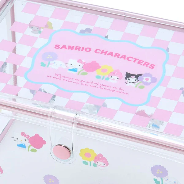 Sanrio Characters Pastel Check Storage Box - Image 4