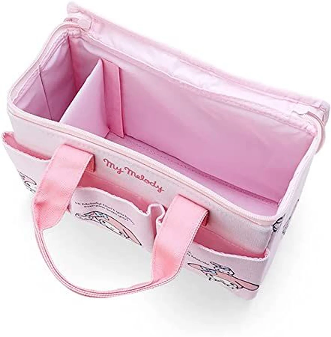 Sanrio Characters Medium Storage Box with Pockets and Handle: - Image 10