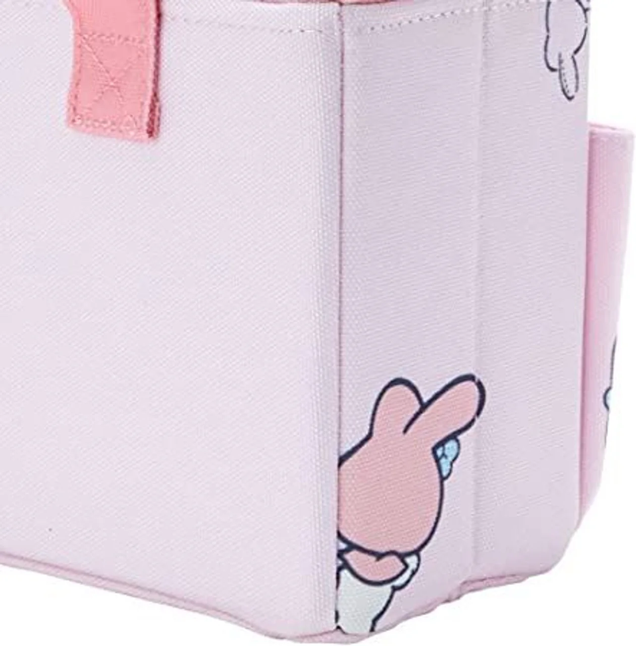 Sanrio Characters Medium Storage Box with Pockets and Handle: - Image 12