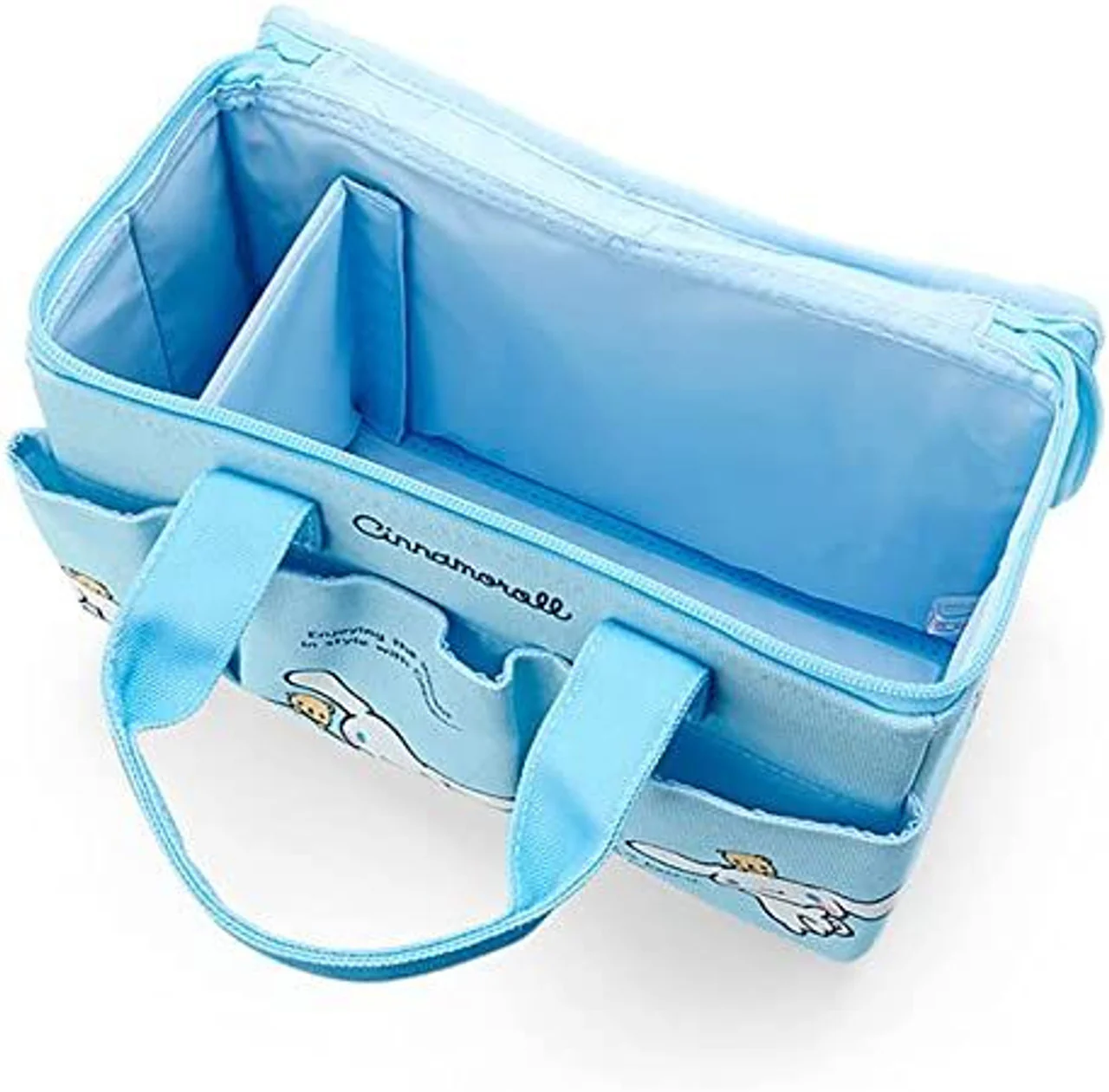 Sanrio Characters Medium Storage Box with Pockets and Handle: - Image 16