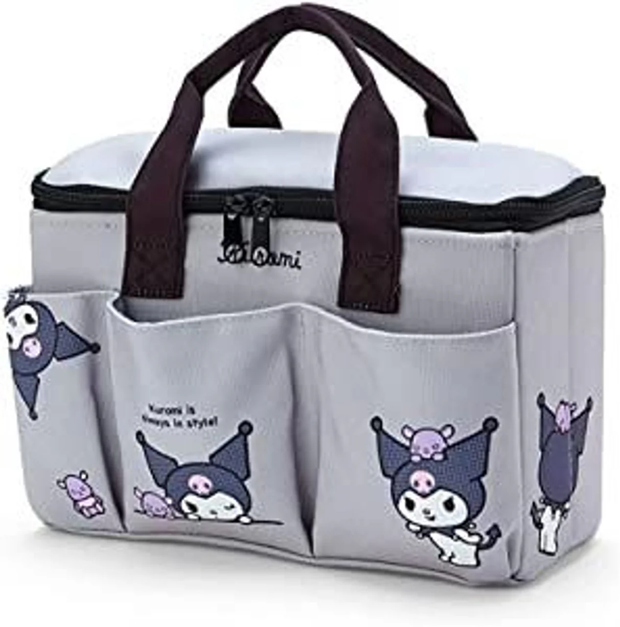 Sanrio Characters Medium Storage Box with Pockets and Handle: - Image 19