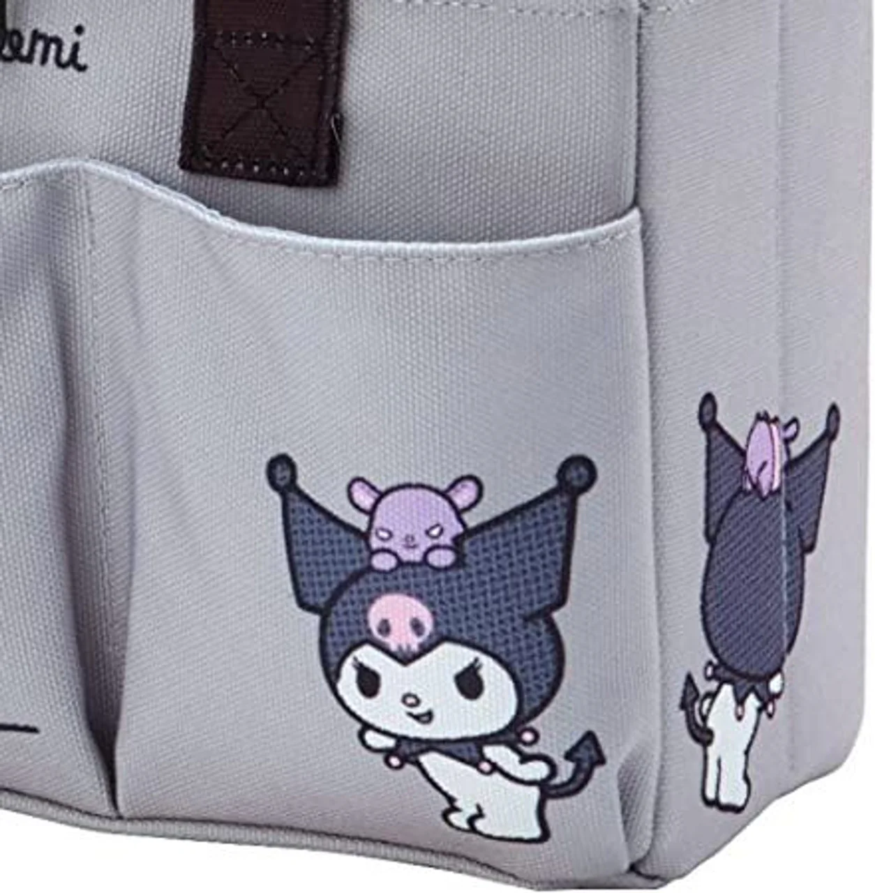 Sanrio Characters Medium Storage Box with Pockets and Handle: - Image 22