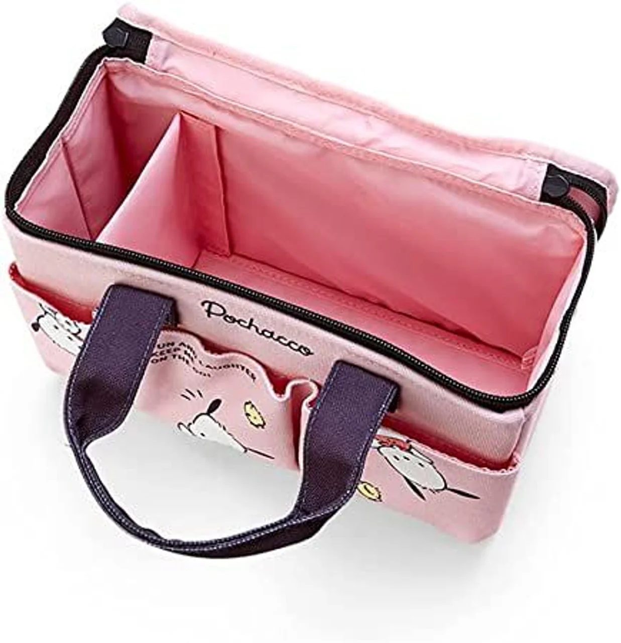 Sanrio Characters Medium Storage Box with Pockets and Handle: - Image 26
