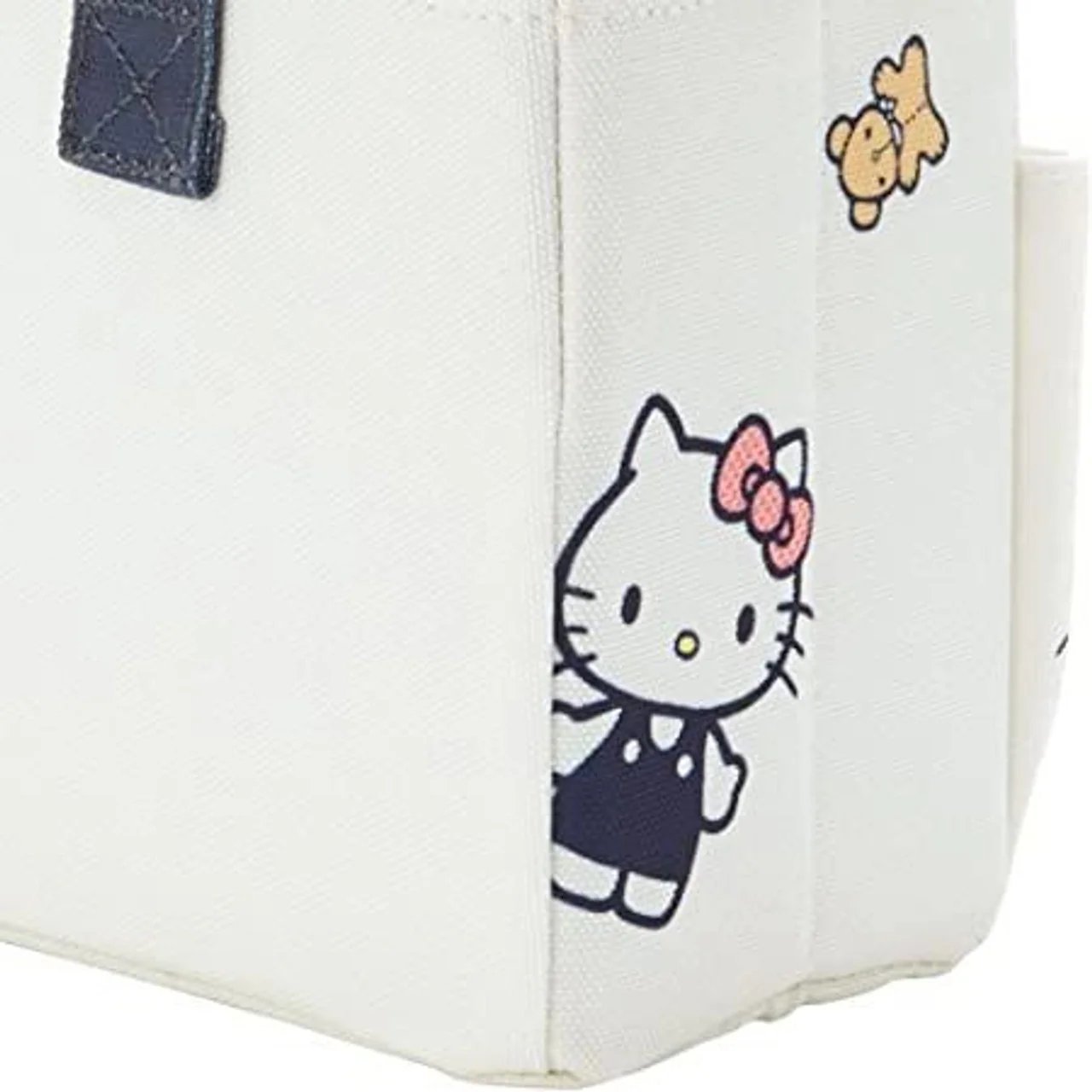 Sanrio Characters Medium Storage Box with Pockets and Handle: - Image 3