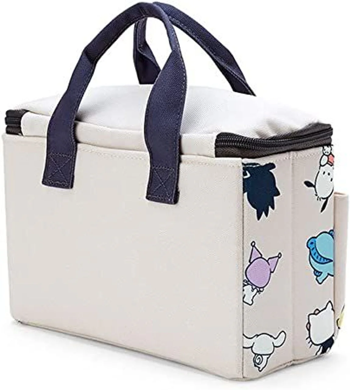 Sanrio Characters Medium Storage Box with Pockets and Handle: - Image 30
