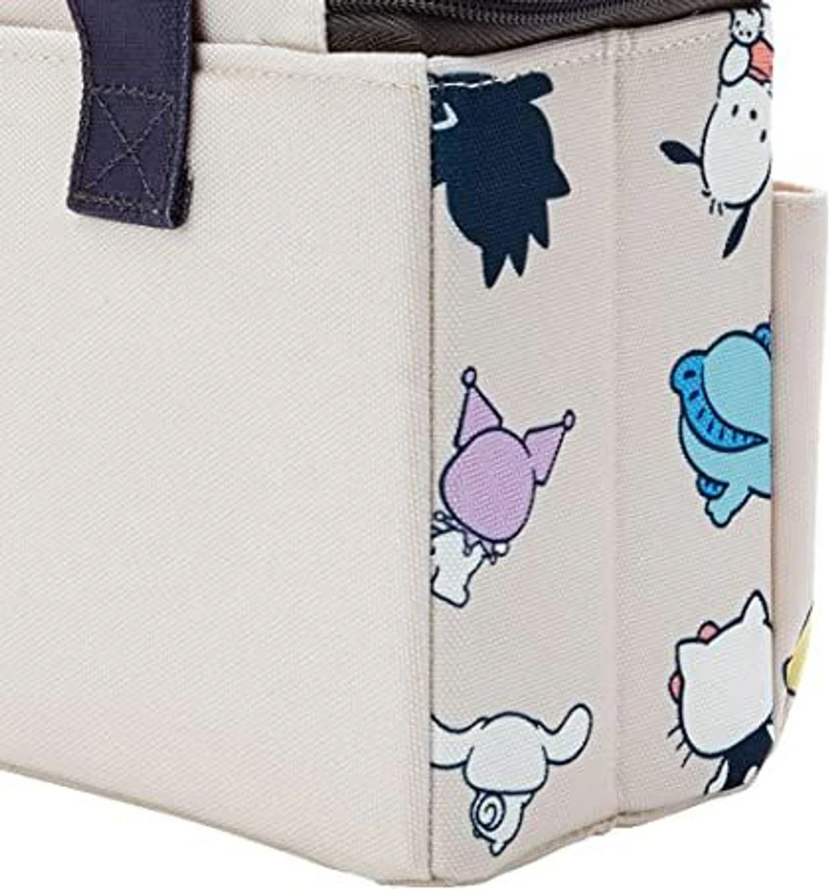 Sanrio Characters Medium Storage Box with Pockets and Handle: - Image 33