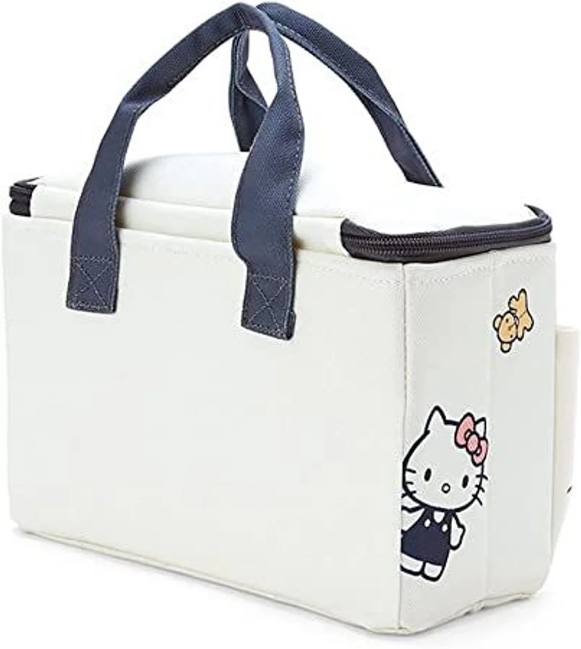Sanrio Characters Medium Storage Box with Pockets and Handle: - Image 4