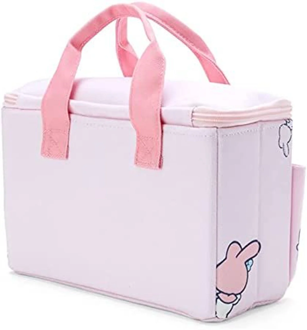 Sanrio Characters Medium Storage Box with Pockets and Handle: - Image 9