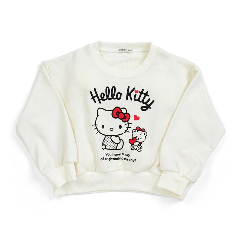 Hello Kitty Kids White Sweatshirt