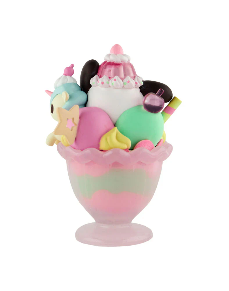 tokidoki x Hello Kitty & Friends Fast Food Pochacco Pink Unicorno Sundae Figurine - Image 3