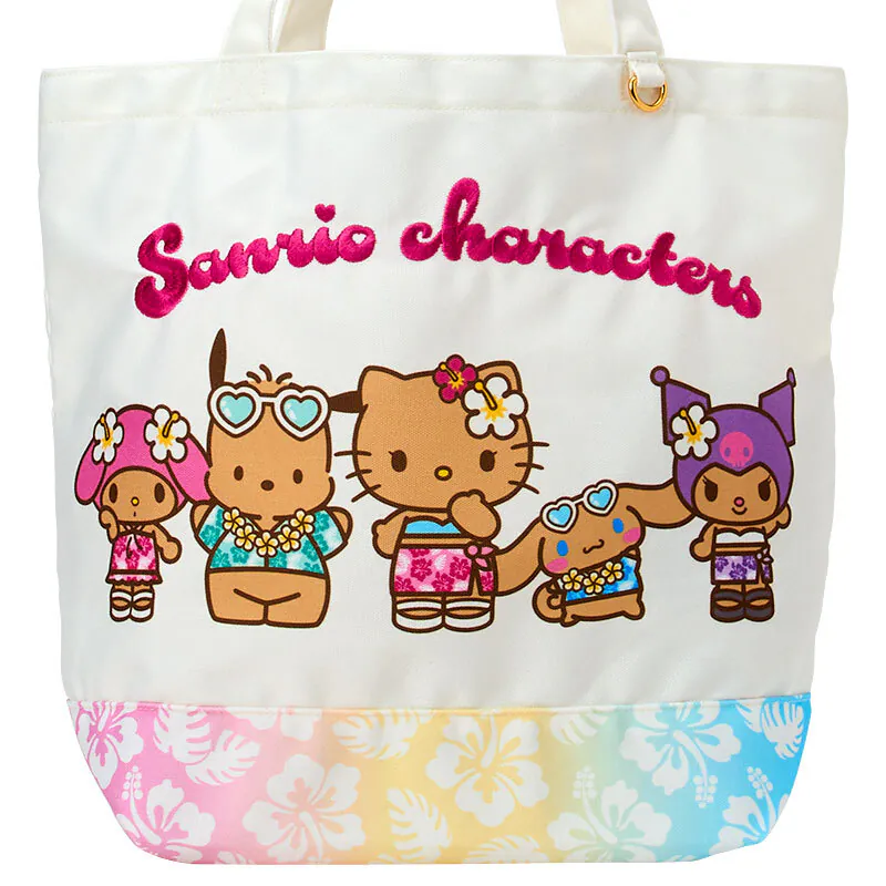 Sanrio Characters Mix Suntan Tote Bag - Image 4