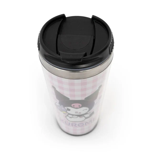 Kuromi Pastel Check Tumbler - Image 2