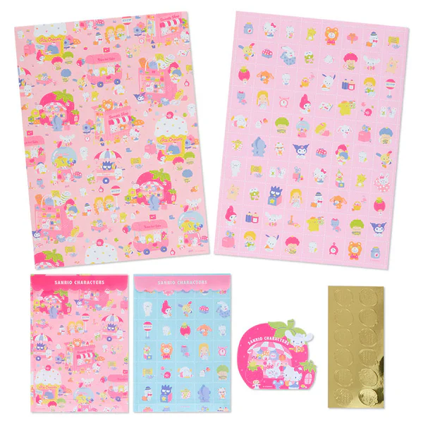 Sanrio Characters Fruit Stand Wrapping Set - Image 3